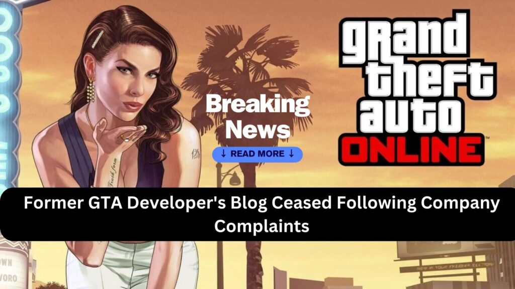 Former GTA Developer's Blog Ceased